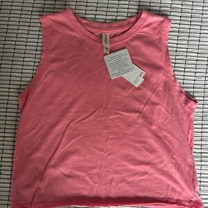 Pink Sleeveless Top